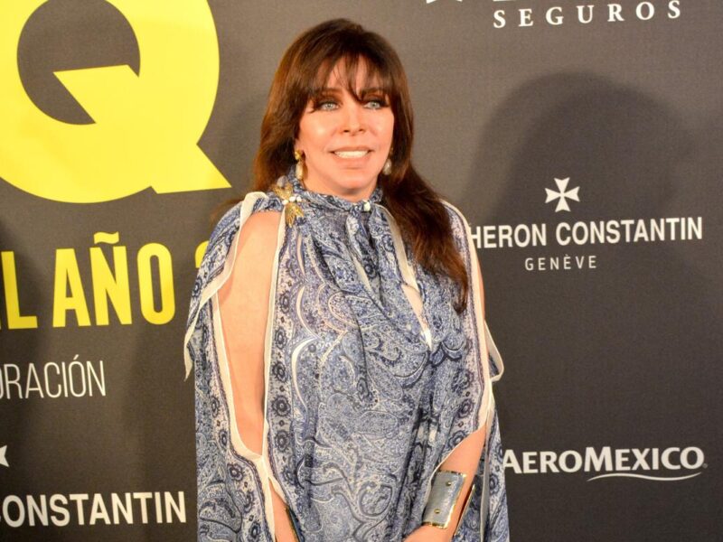 Verónica Castro habla del nuevo romance de su hijo Cristian Castro