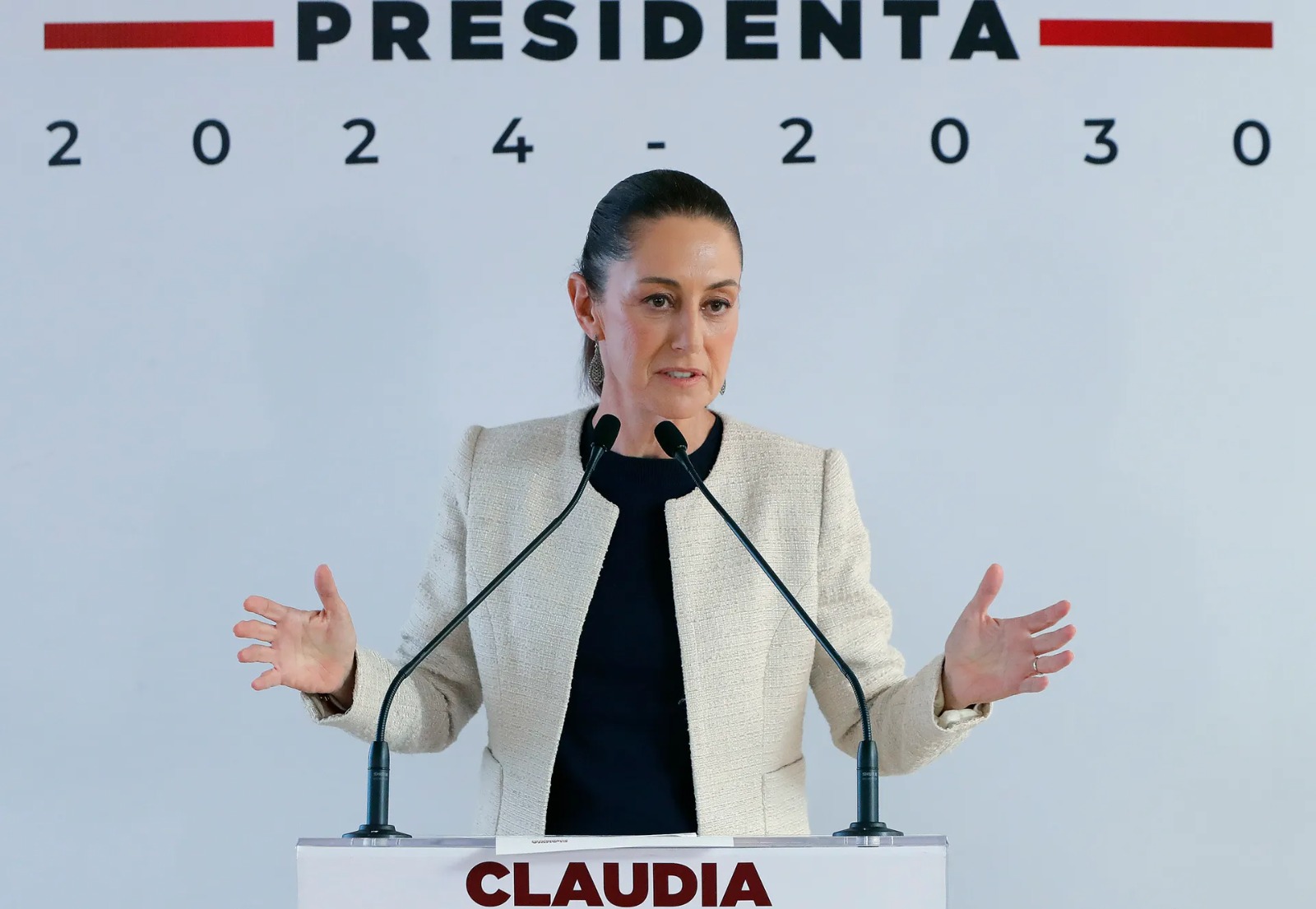 Claudia Sheinbaum oficialmente presidenta de México