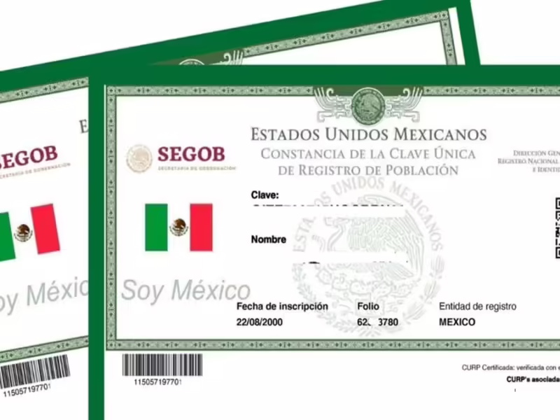 CURP certificada gratuita fecha límite