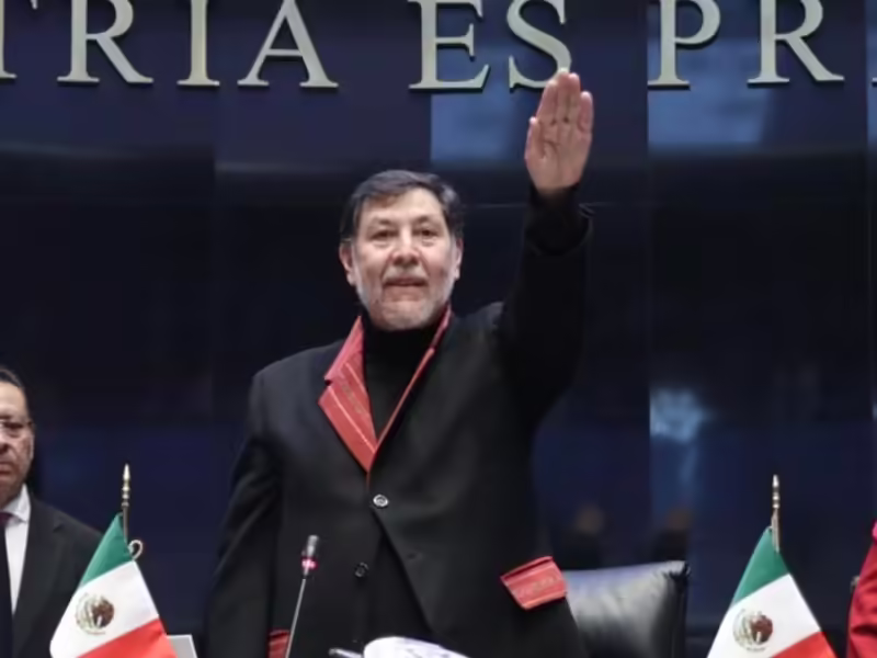 Fernández Noroña presidencia del Senado