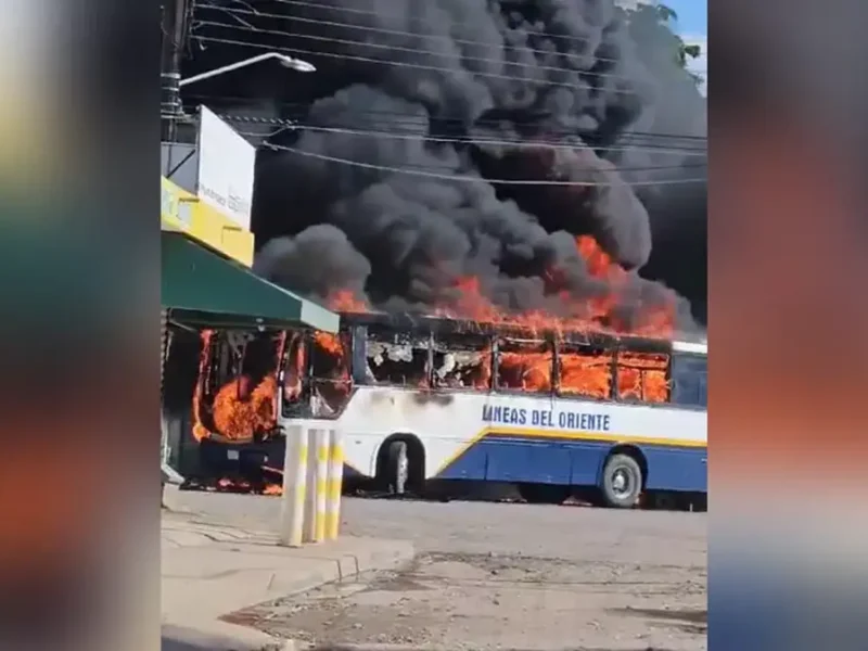 incidentes en Culiacán quema de camión
