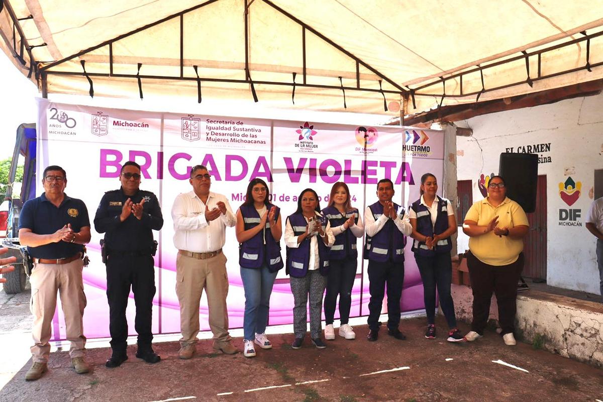 Seimujer contribuye a erradicar la violencia de género en Huetamo