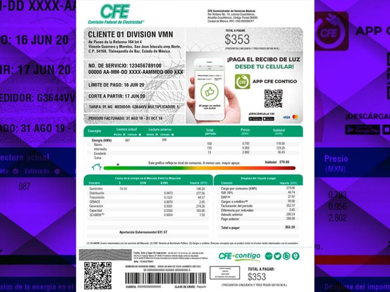 Ya puedes descargar tu recibo de luz en PDF. Aquí te decimos los pasos