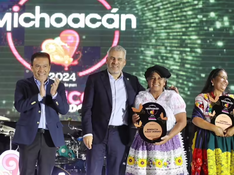 Agradece Bedolla a revista México Desconocido entrega de premios Lo Mejor de Michoacán