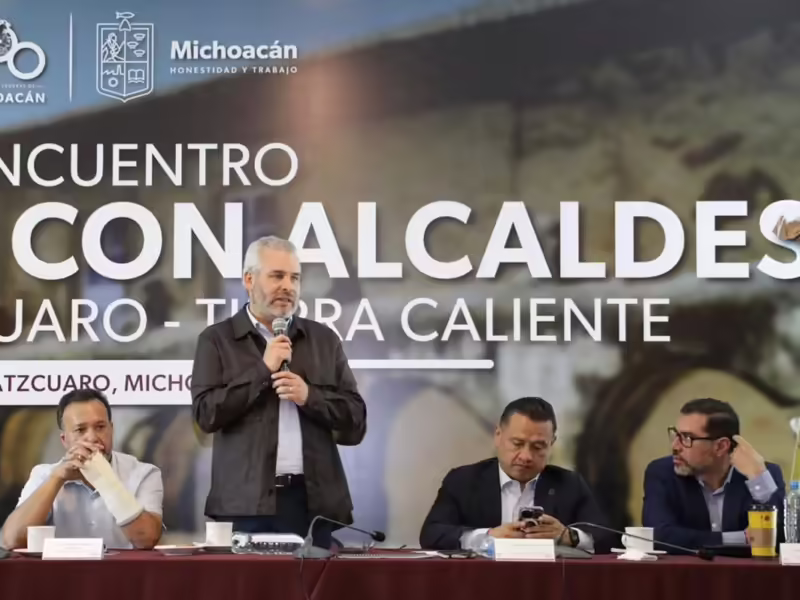 Bedolla Encabezará Audiencias Públicas en Michoacán.