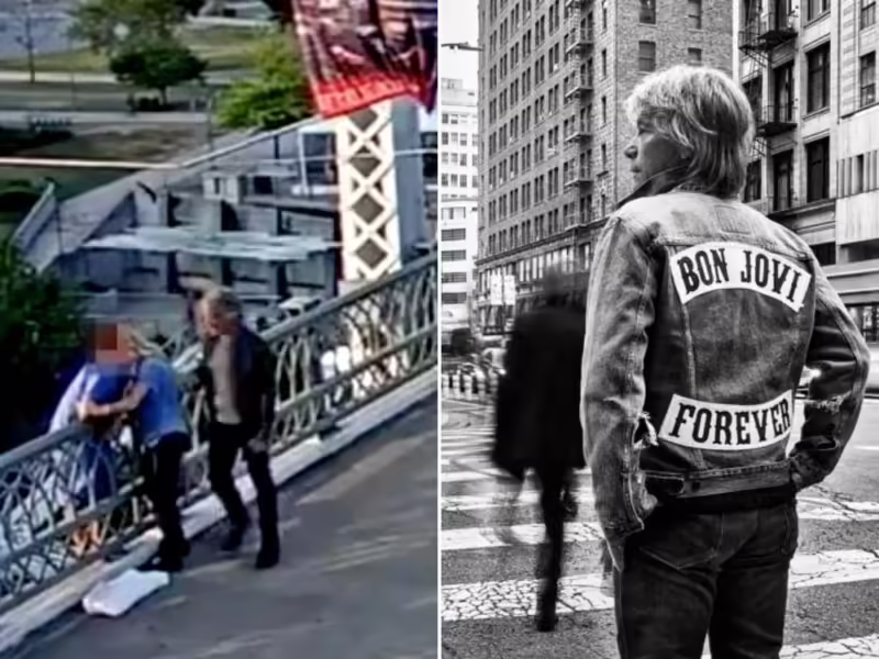 Bon Jovi evita que mujer salte desde un puente en Nashville