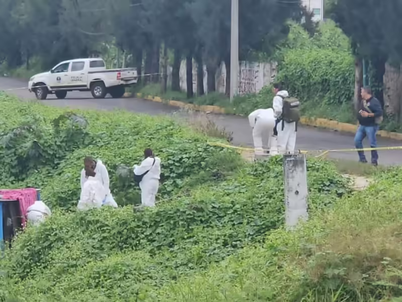 cadaver baleado choza Río Grande Morelia
