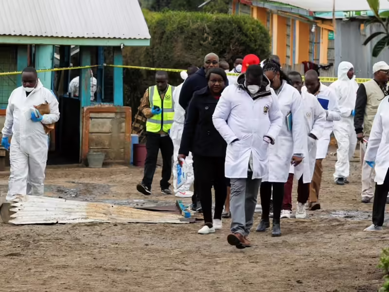 Fatal incendio en primaria de Kenia