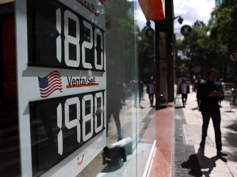 Peso mexicano registra ganancias y recuperación tras cuatro jornadas de pérdidas