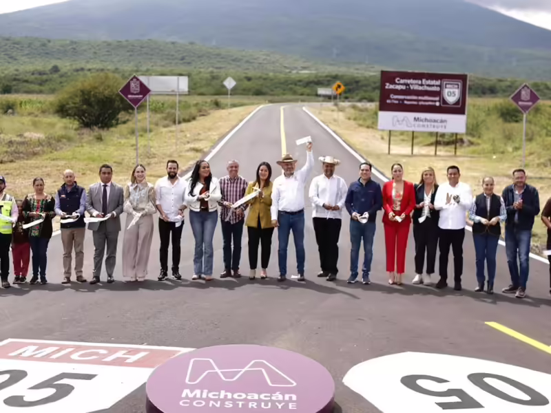 rehabilitación de la carretera Zacapu-Villachuato