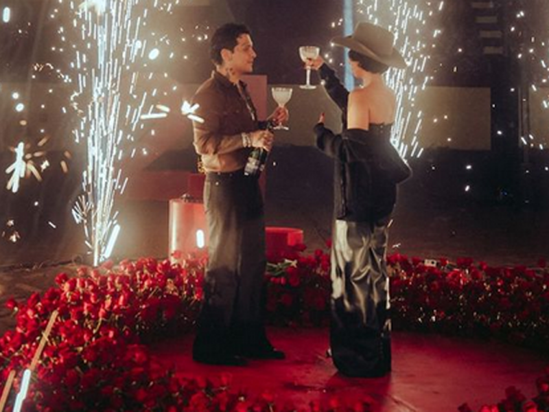 Christian Nodal comparte foto inédita del cumpleaños de Ángela Aguilar