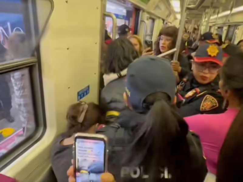 conflicto en el metro de la CDMX