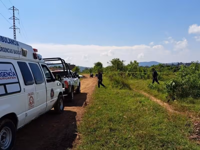 En Uruapan Hallan a hombre asesinado en Parque Urbano Ecológico