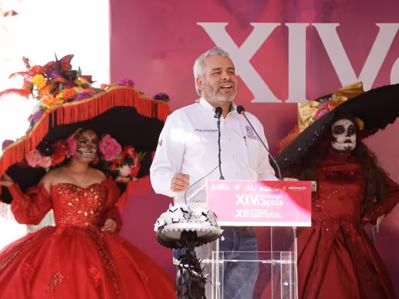 Feria de la Catrina de Capula, con éxito consolidado: Bedolla