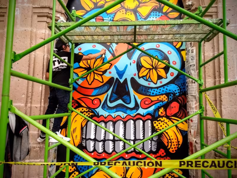 Festival de "Noche de Muertos" en Morelia contará con Dj y Arte urbano