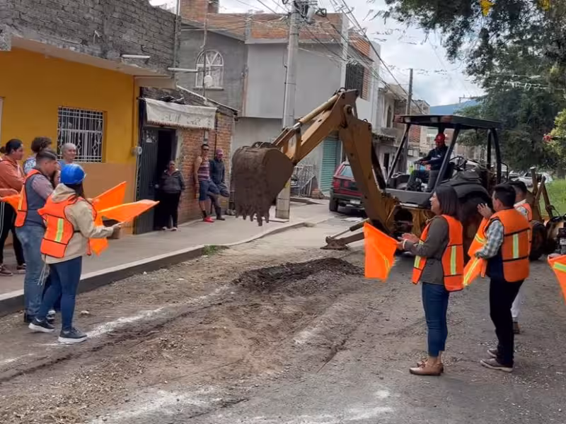 modernización de drenaje Quiroga El Cocupao