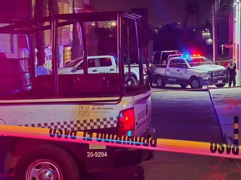 Motociclista es asesinado a balazos en Morelia, aumentan casos de asesinato