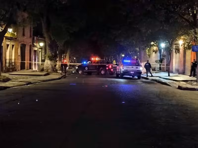 Motociclista es asesinado en el Centro Histórico de Morelia, suman caso de asesinato
