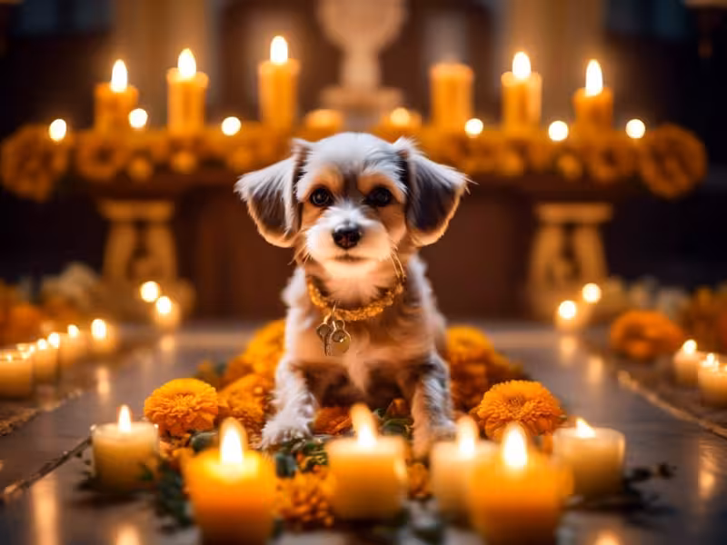 Ofrenda para mascotas en Día de Muertos: Guía completa para honrar a tus fieles amigos
