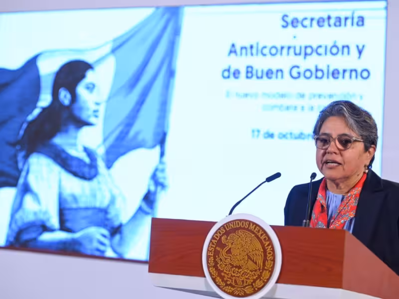Presentan la nueva secretaría anticorrupción México Refuerza Transparencia.