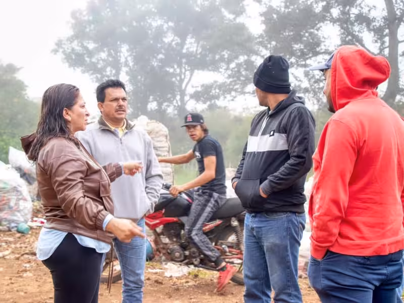 Alma Mireya González impulsa un plan integral para mejorar el manejo de residuos y apoyar a recicladores