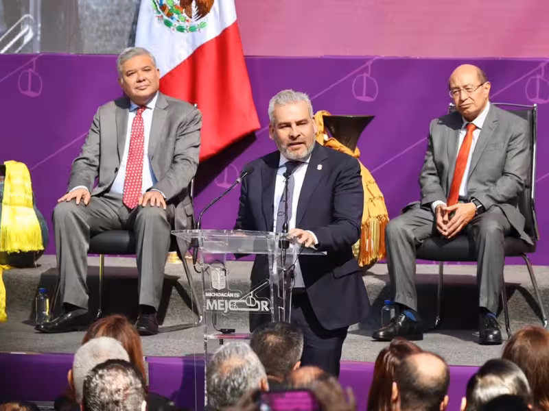 Asegura Bedolla que jueces y magistrados no serán impuestos