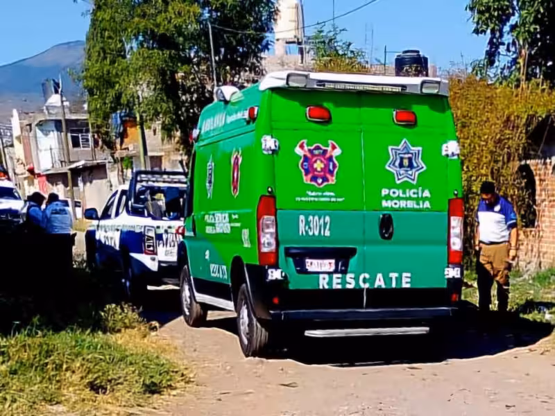cadáver en San Juanito Itzícuaro, al poniente de Morelia
