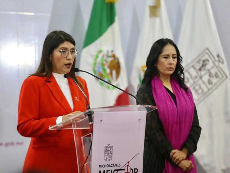 combate a la violencia contra mujeres Michoacán