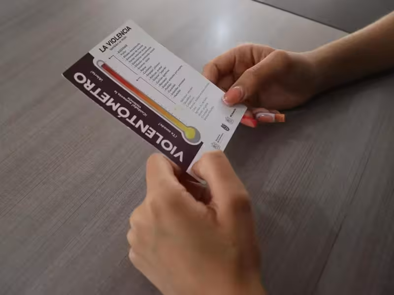 El violentómetro contra la violencia de género