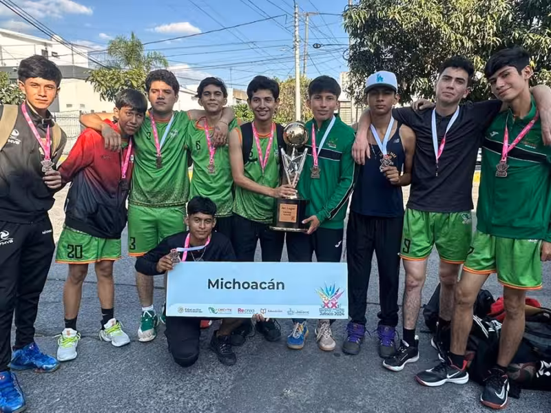 Encuentro Nacional Deportivo Michoacán medallas