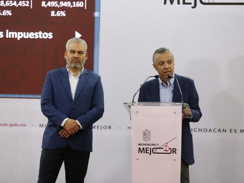 Este es el monto del Presupuesto 2025 de Michoacán para cada institución