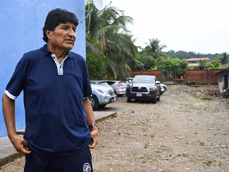 Evo Morales concluye su huelga de hambre