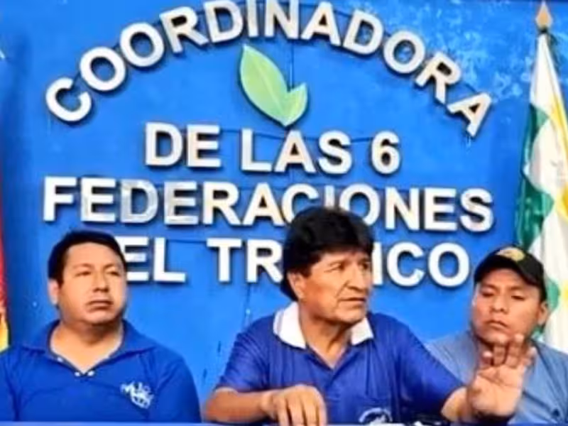 huelga de hambre Evo Morales