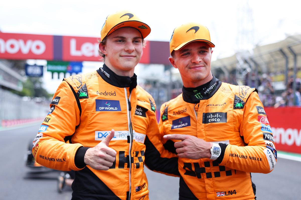 Lando Norris gana sprint en Brasil