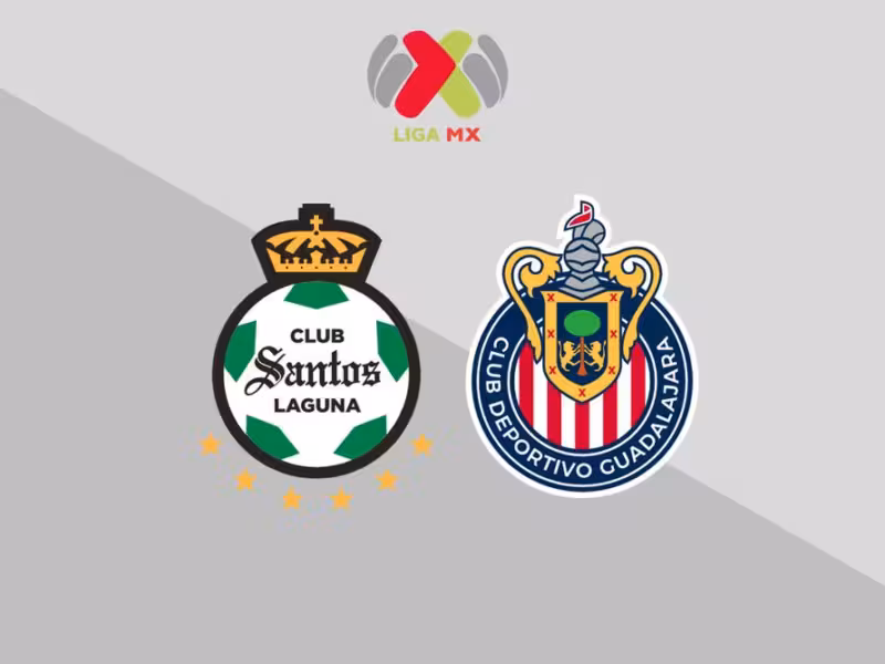 Santos Laguna vs Chivas del Guadalajara en vivo jornada 16 de la Liga mx,