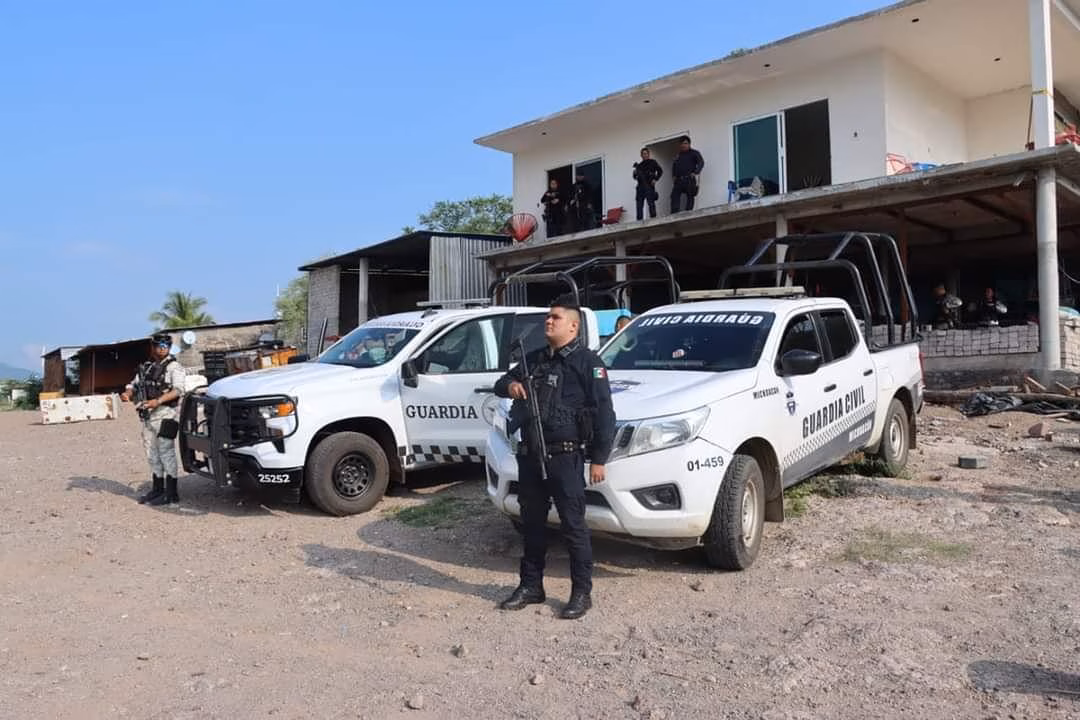 Tras enfrentamientos, instalan base de seguridad en Zinapécuaro y Queréndaro