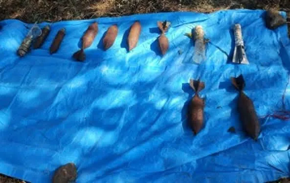 19 explosivos desactivados en Buenavista