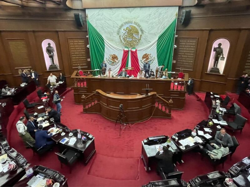Continúan jaloneos políticos en Congreso por TEEM