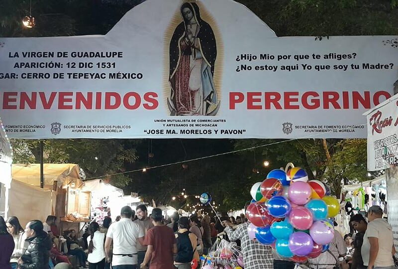 derrama económica fiestas guadalupanas Morelia