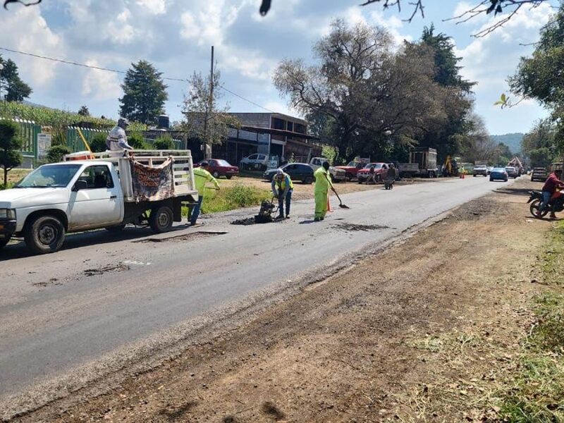 El mantenimiento carretero en Michoacán