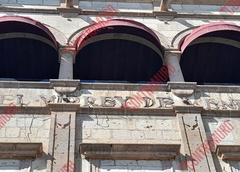Ruinas de lujo: así luce el interior polvoso del Virrey de Mendoza, en Morelia
