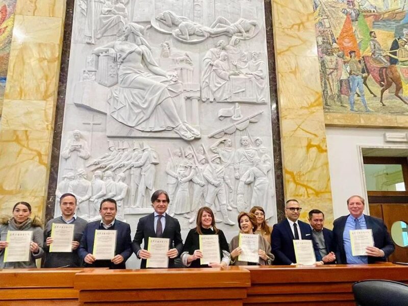 intercambio cocina tradicional Michoacán, Italia y España