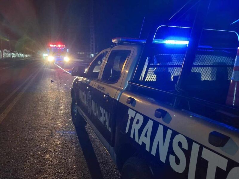 Peatón fallece al ser atropellado en el Libramiento Sur de Jacona