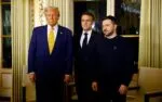 Encuentro de líderes: Trump, Zelenski y Macron en París