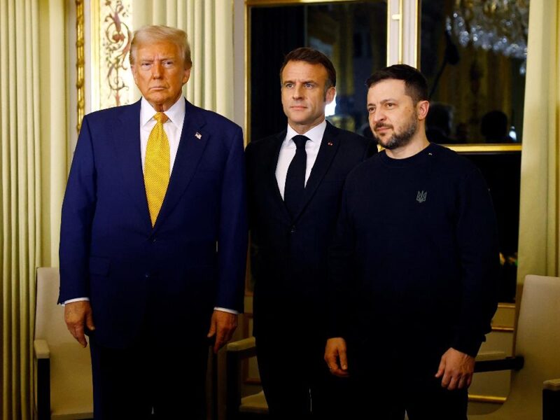 Trump se reúne con Zelenski en París, bajo el auspicio de Macron-cumbre