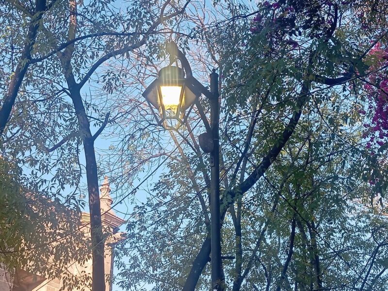 alumbrado público en Morelia 1