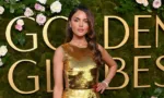 Eiza González se dice orgullosa de representar a los latinos en los Golden Globes 2025