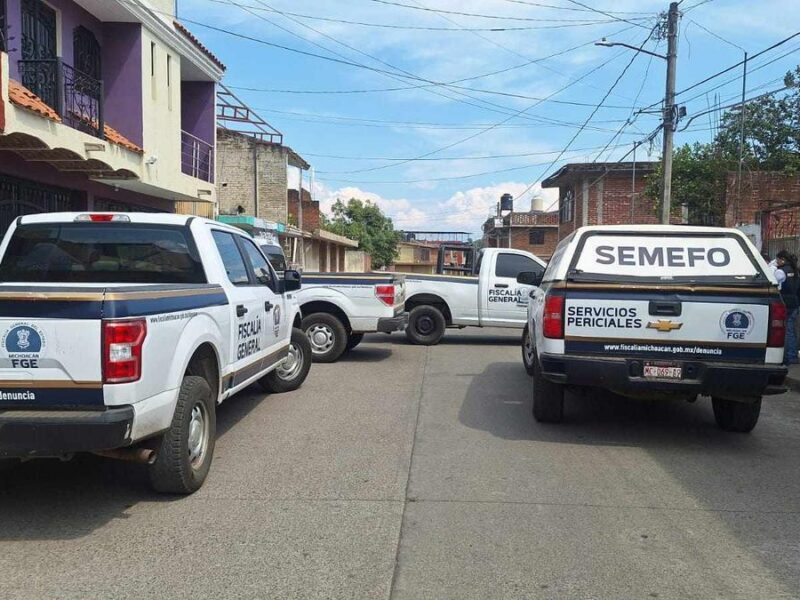 asesinato en Uruapan Criminales asesinan a motociclista y “levantan” a su acompañante
