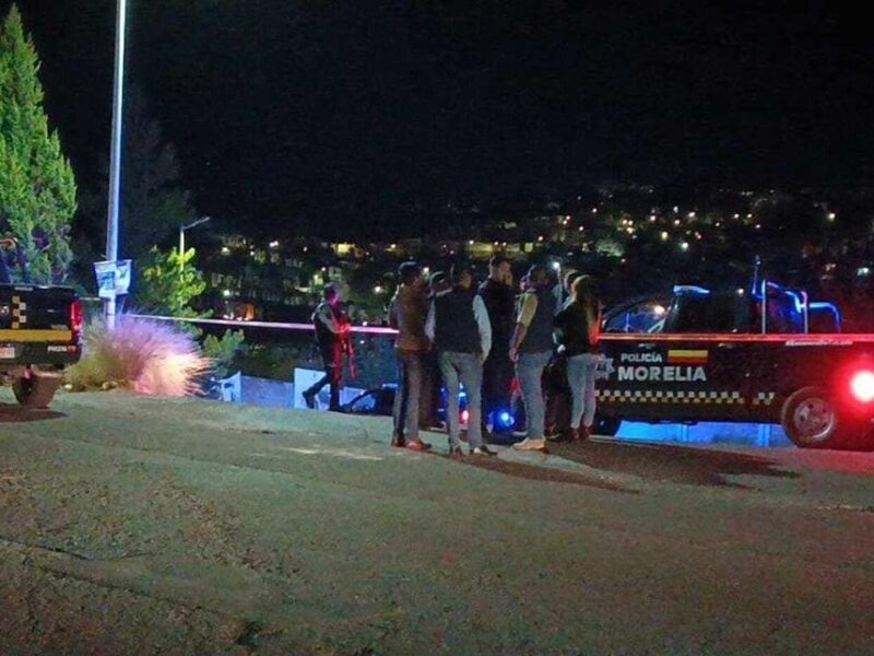 Homicidio de un hombre en la zona de Altozano, al sur de Morelia
