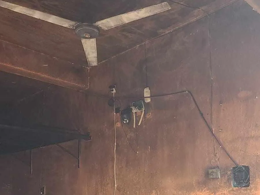 incendio veladora encendida carnicería Buenavista